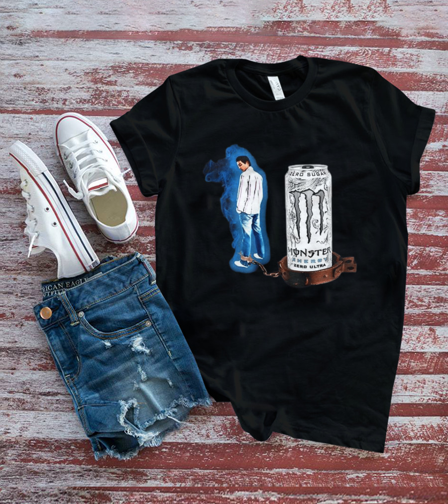 Monster Energy Zero Ultra Gekettet Meme T-Shirt