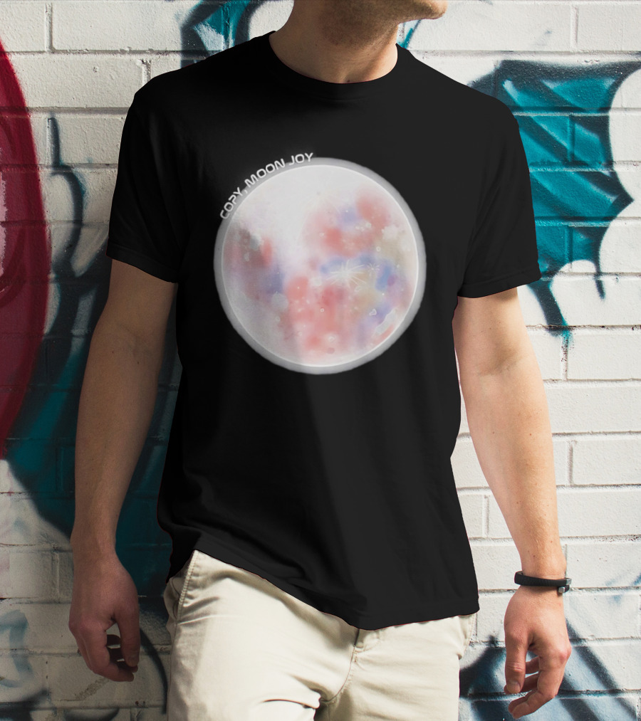 Artemis II Watercolor Copy Moon Joy T-Shirt