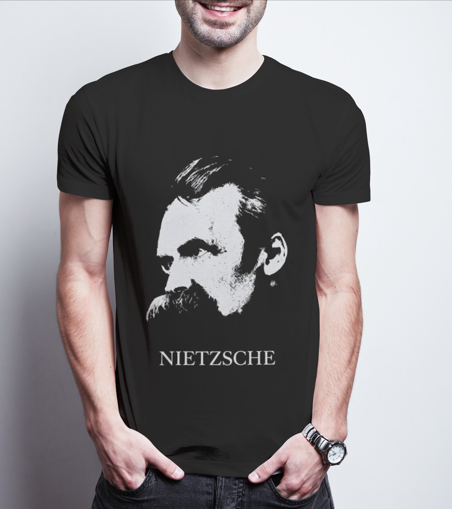 Gdragon Enfants Riches Deprimes Nietzsche Portrait Vintage Aesthetic T-Shirt