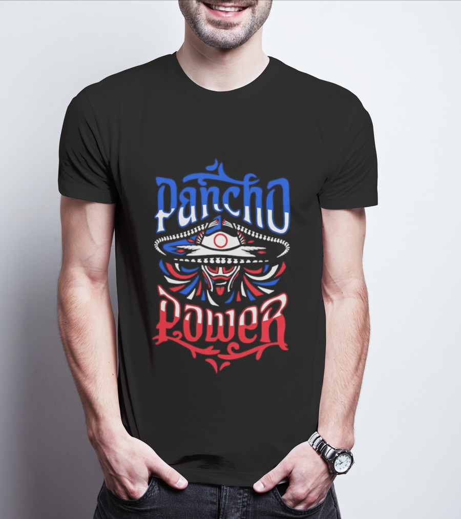 Pancho Power Buffalo Bills Mafia Fan Gear T-Shirt
