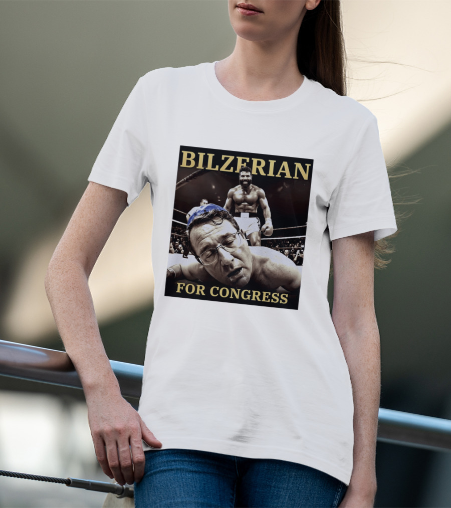 Bilzerian Boxing Ring Victory For Congress T-Shirt