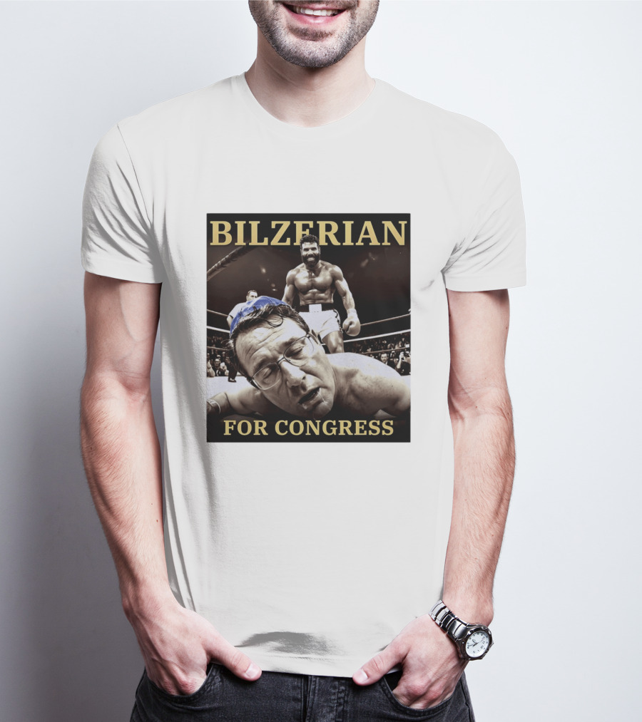 Bilzerian Boxing Ring Victory For Congress T-Shirt