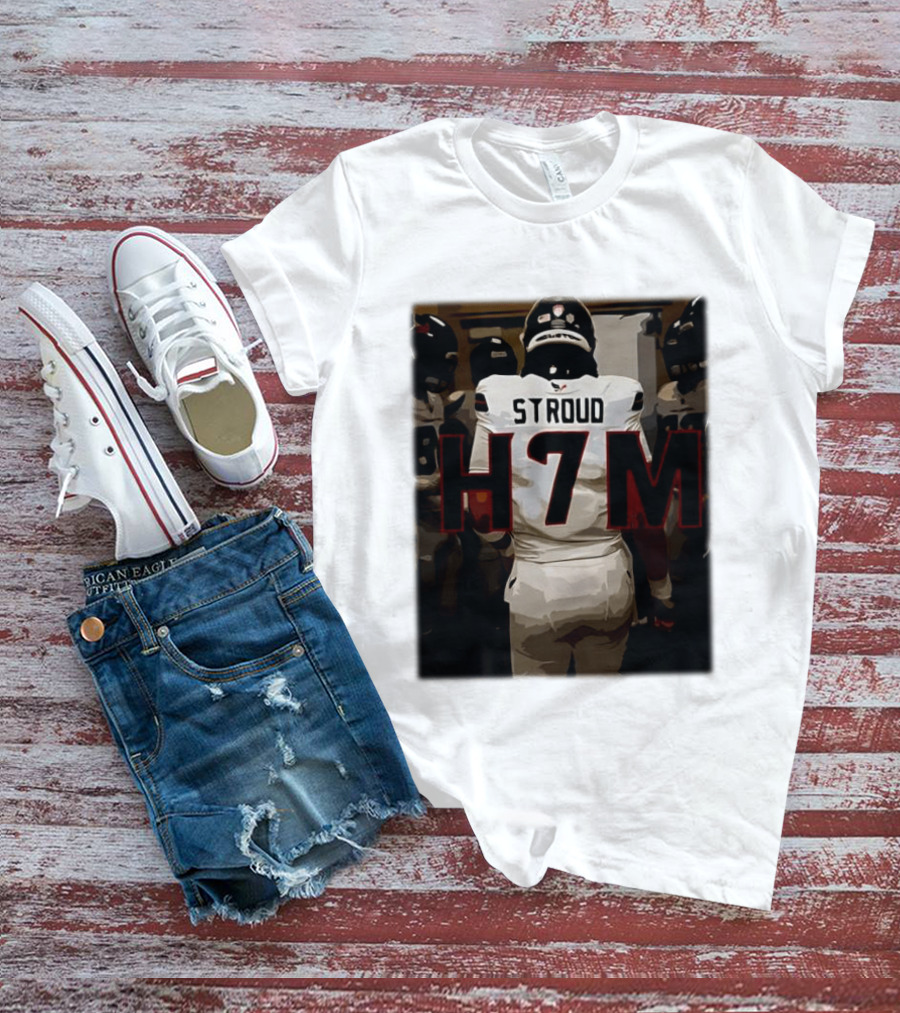 C.J. Stroud H7M Houston Texans Football Player T-Shirt