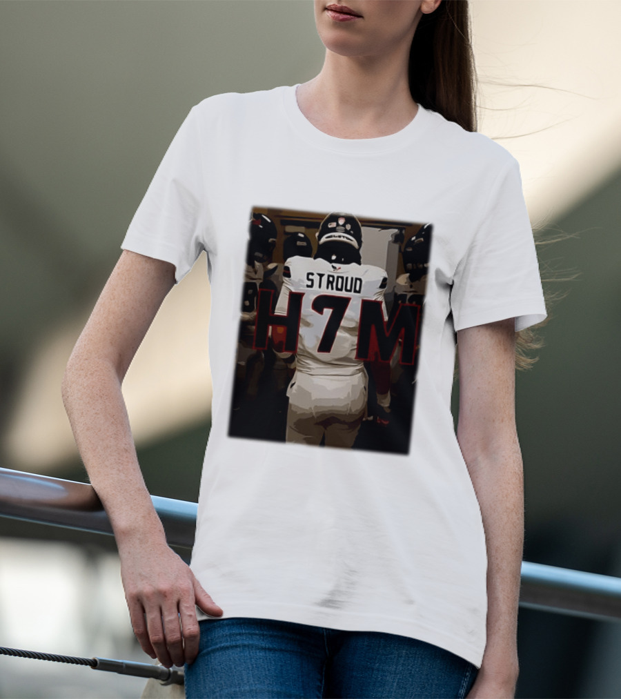 C.J. Stroud H7M Houston Texans Football Player T-Shirt