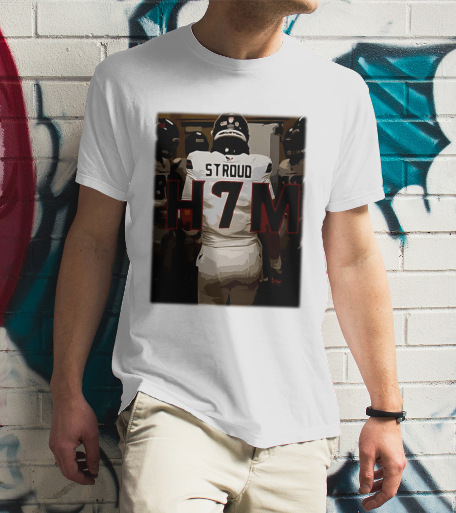 C.J. Stroud H7M Houston Texans Football Player T-Shirt
