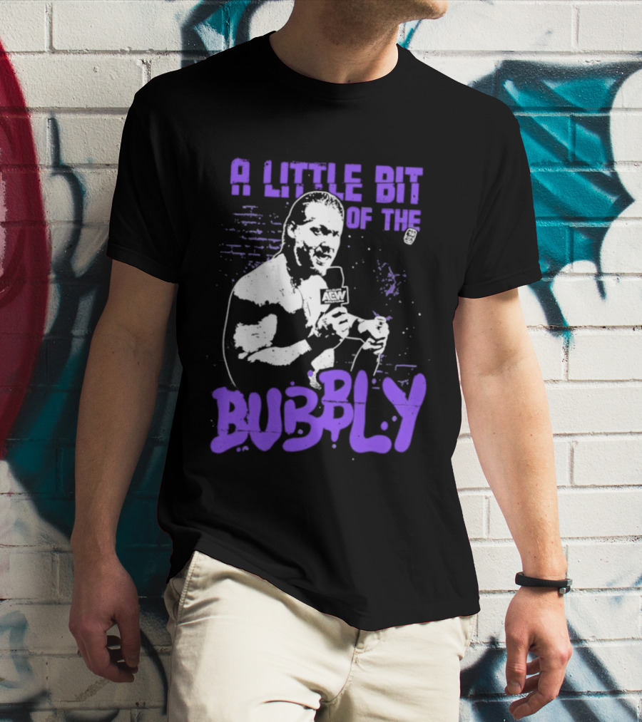 AEW Chris Jericho A Little Bit Of The Bubbly T-Shirt