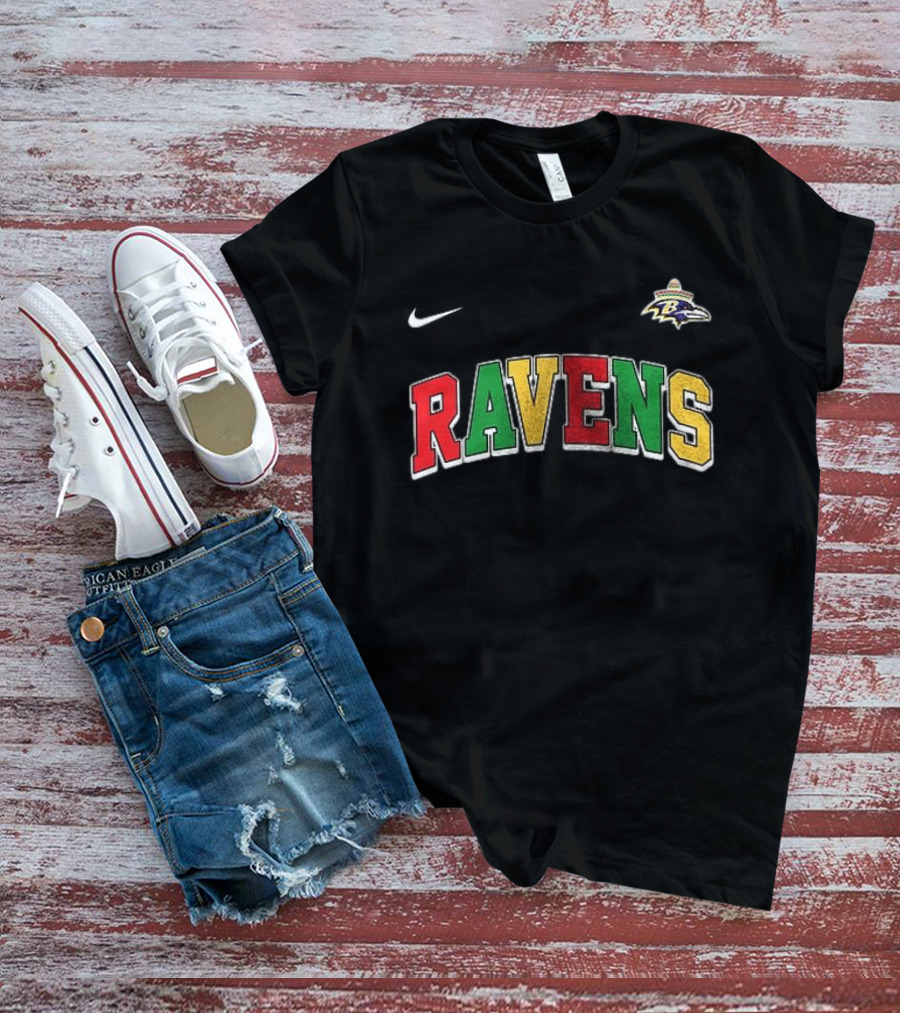 Baltimore Ravens Cinco De Drinko Bitchachos Nike Ravens T-Shirt
