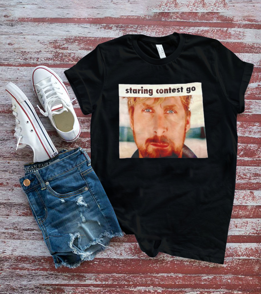 Ryan Gosling Staring Contest Go T-Shirt