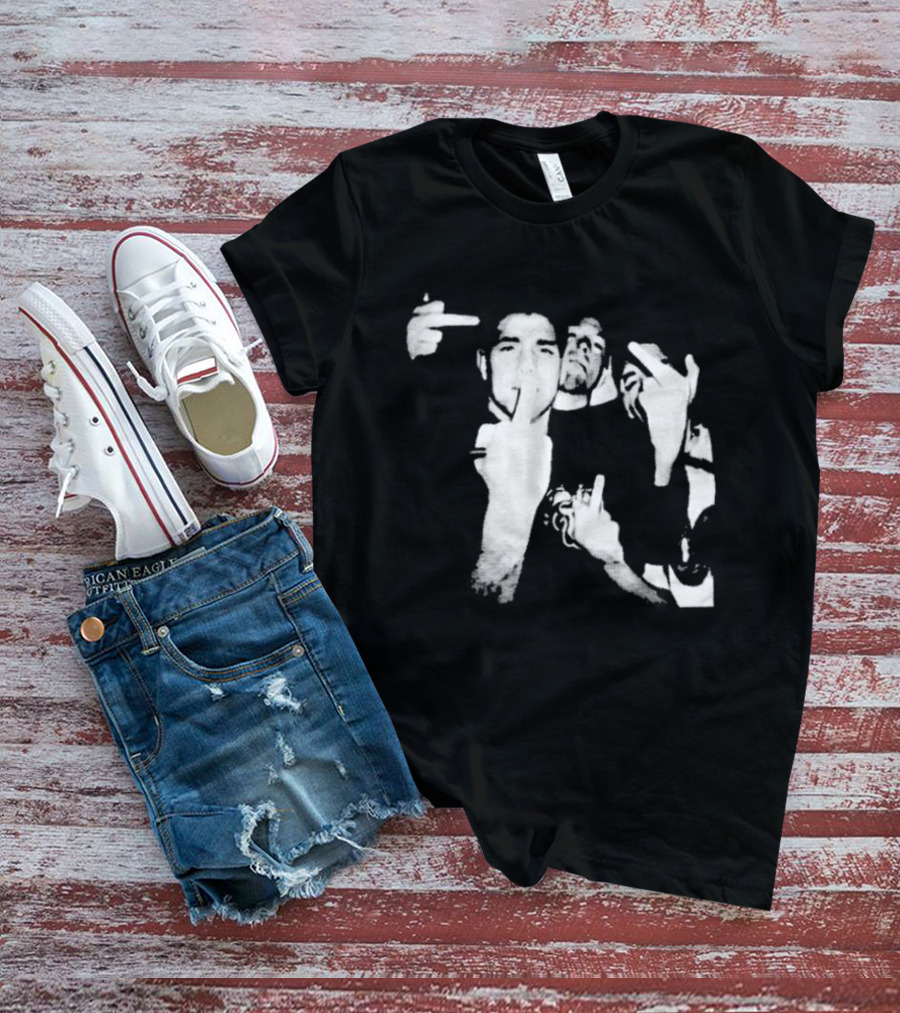 Mike Perry Nate Diaz Brothers Pose Iconic MMA Gesture T-Shirt