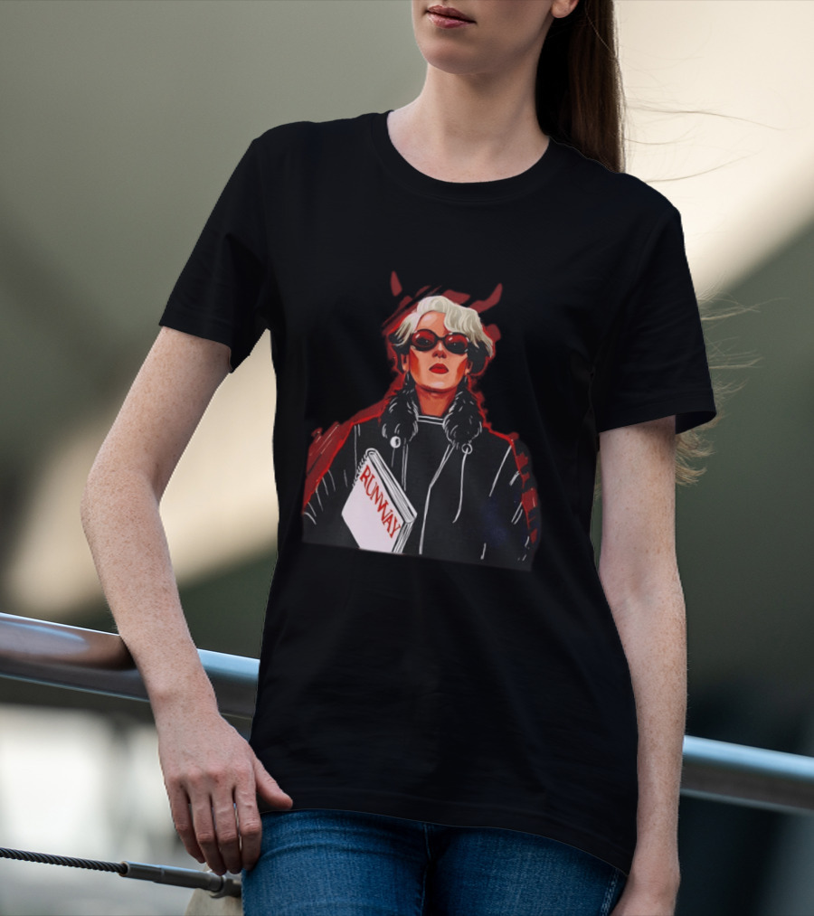Miranda Priestly Runway Devil Wears Prada Iconic Fashion T-Shirt