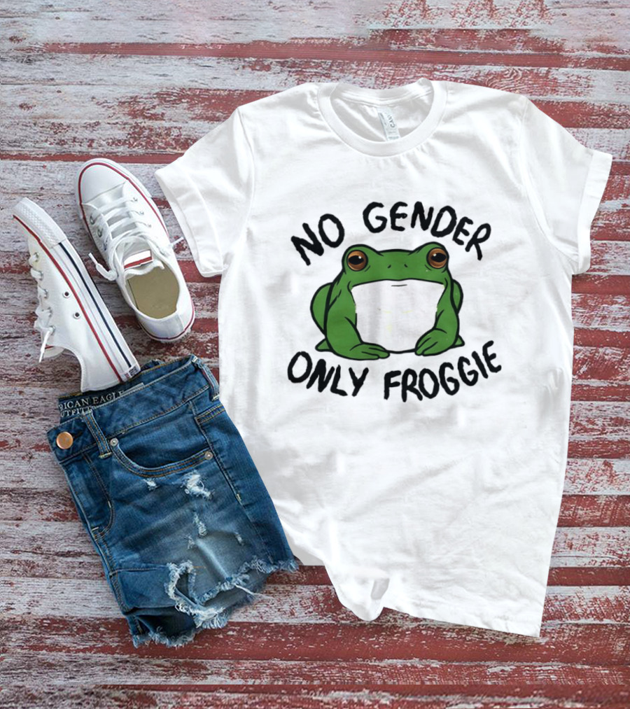 No Gender Only Froggie Identity Freedom Frog T-Shirt