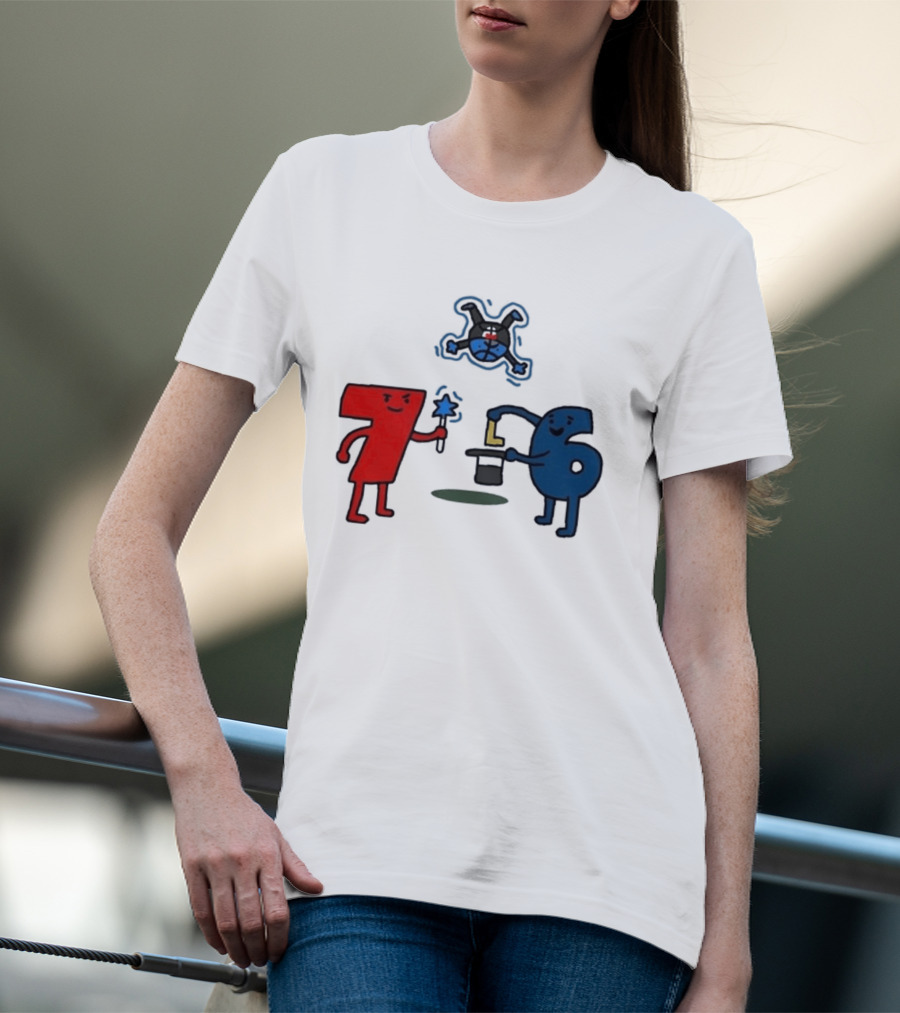 Philadelphia 76ers Steal Orlando Magic Meme With 76 And Magic Wand T-Shirt