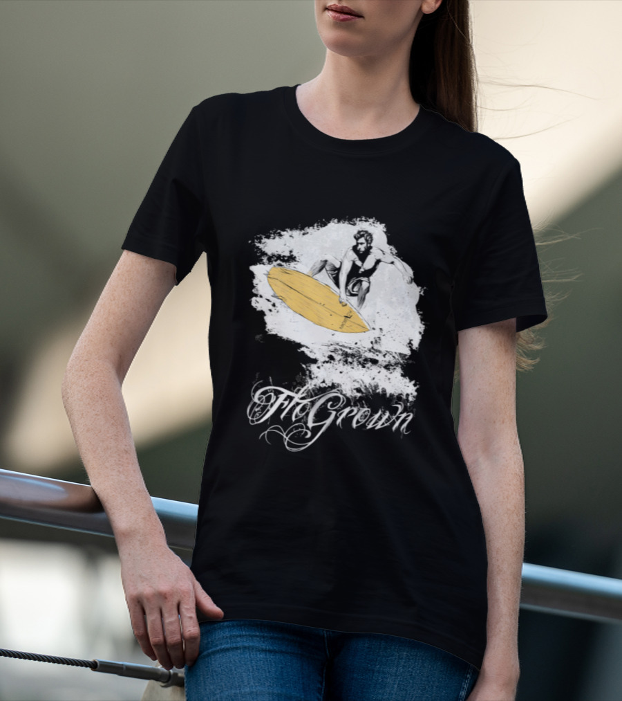 15 Year Anniversary Try My Wood Surfing My Growth T-Shirt