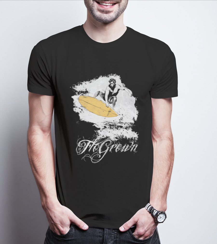 15 Year Anniversary Try My Wood Surfing My Growth T-Shirt