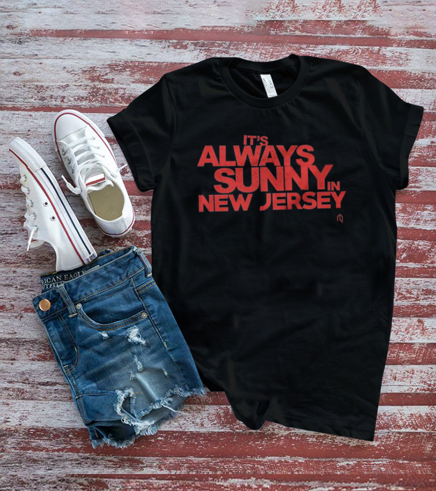 It's Always Sunny In New Jersey Bold Red T-Shirt