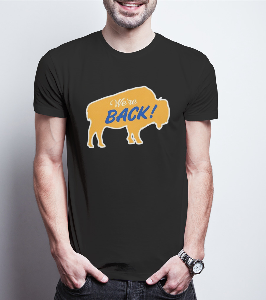 Buffalo Sabres NHL We're Back Bison T-Shirt