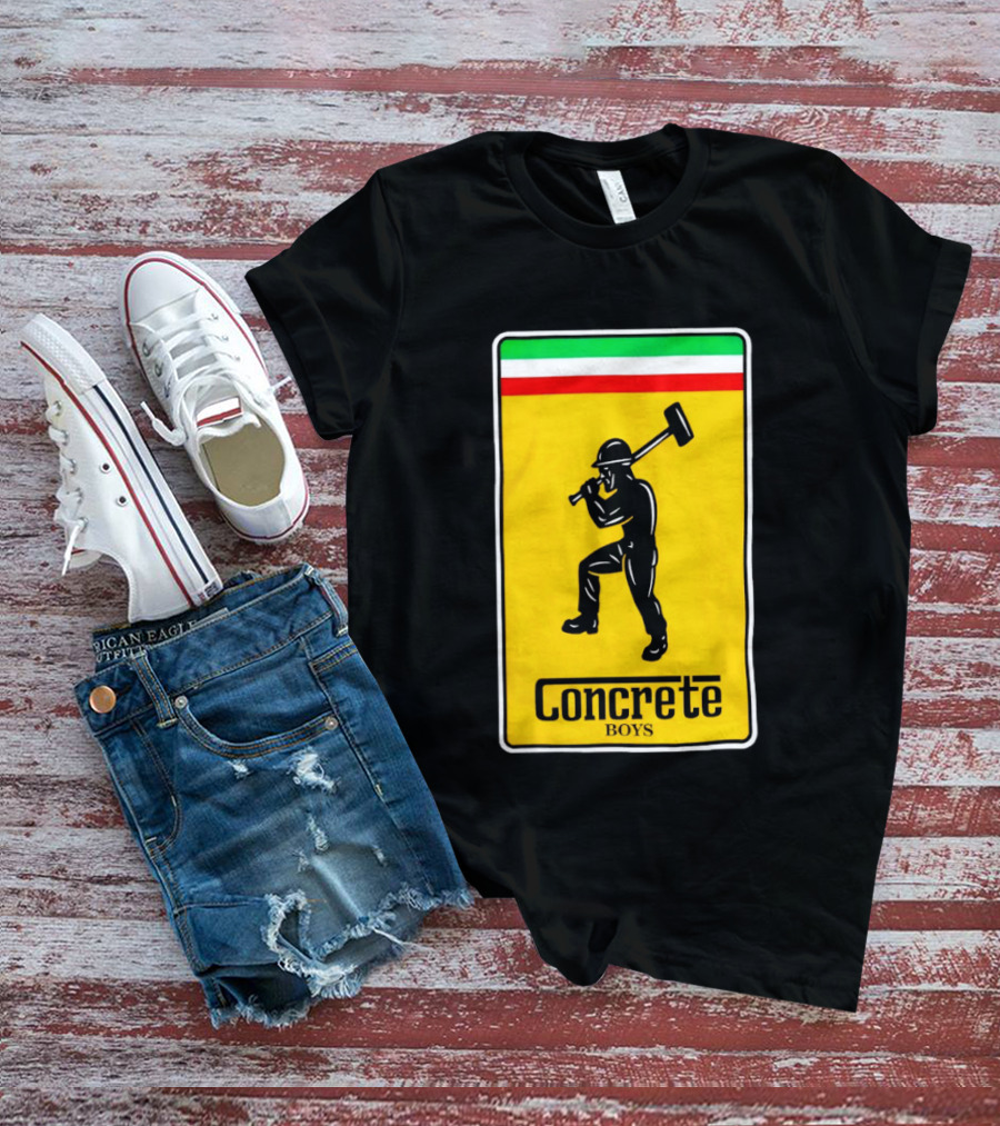 Concrete Boys Lil Yachty Scuderia Bold Graphic Worker T-Shirt