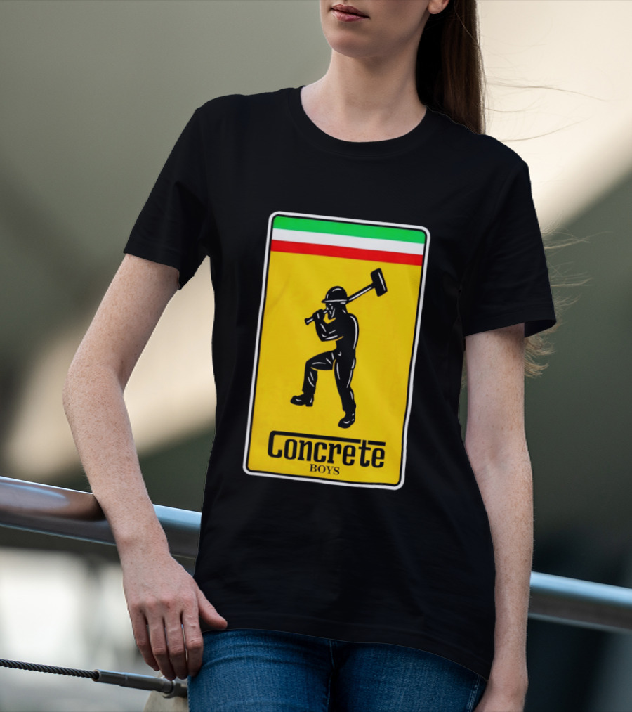 Concrete Boys Lil Yachty Scuderia Bold Graphic Worker T-Shirt