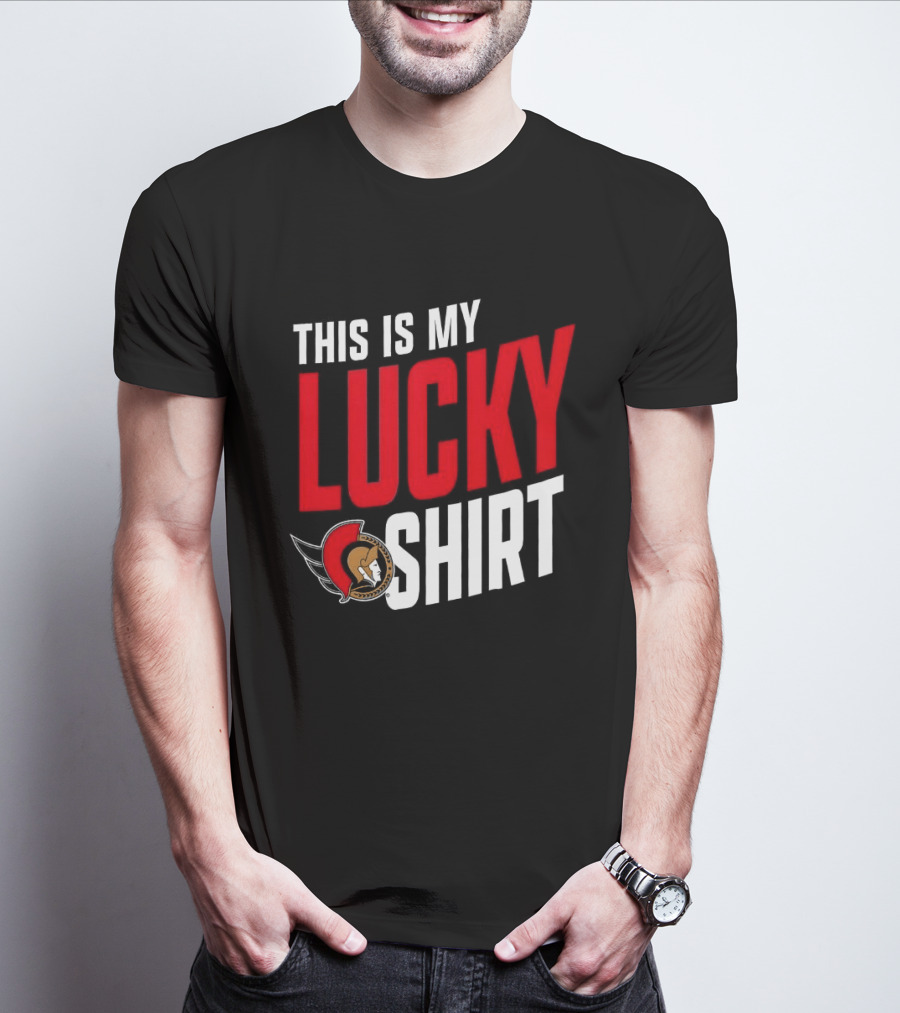 Ottawa Senators NHL This Is My Lucky T-Shirt