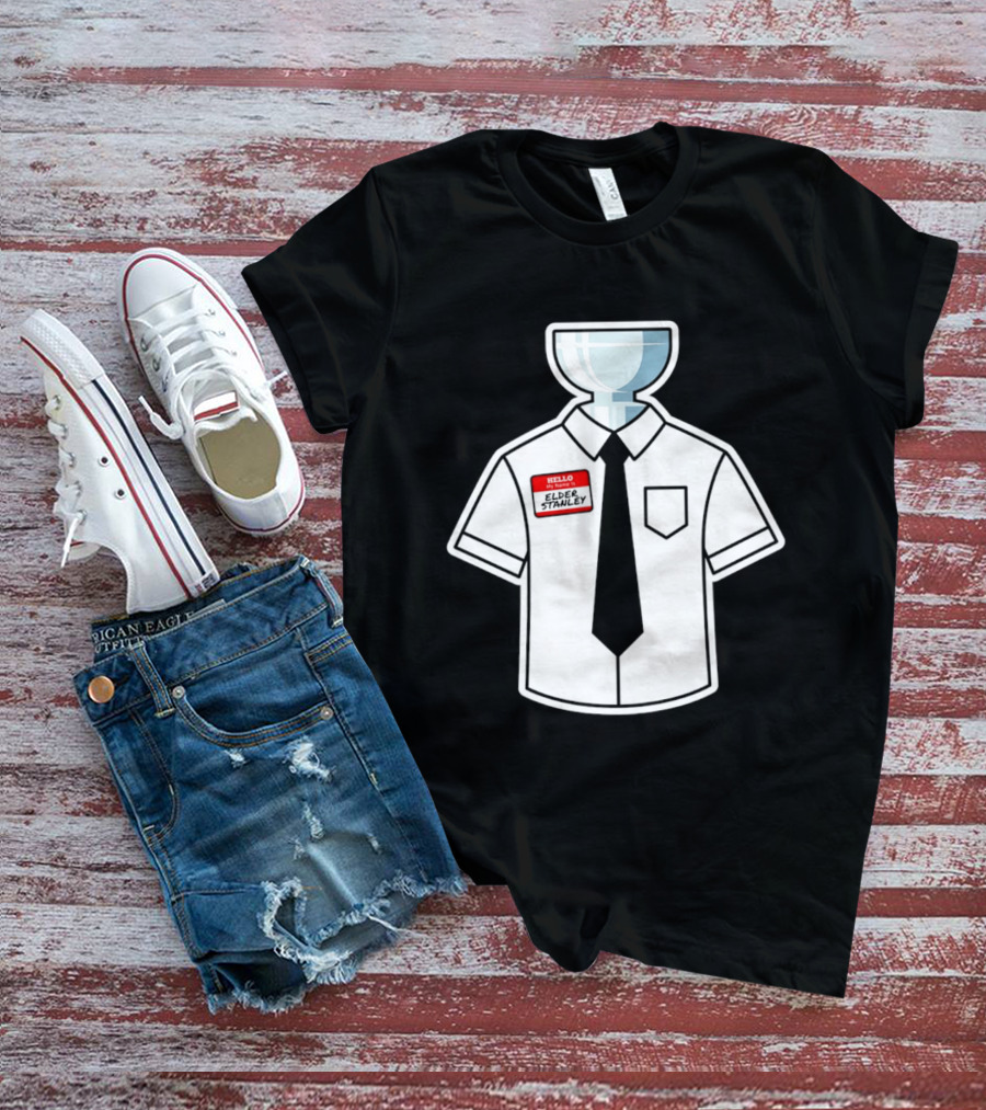 Elder Stanley Cup NHL 2026 Trophy Hello My Name Is Sticker T-Shirt
