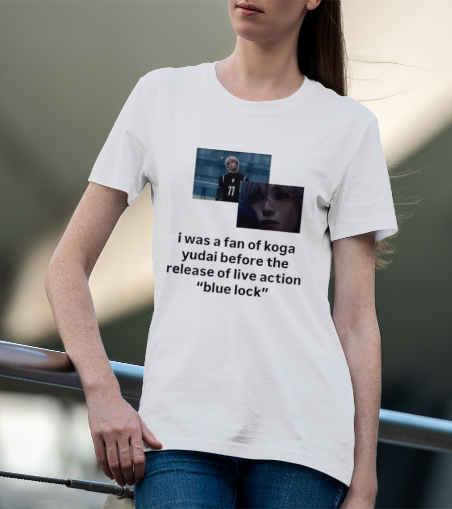 Koga Yudai Before Blue Lock Live Action Release Fan T-Shirt