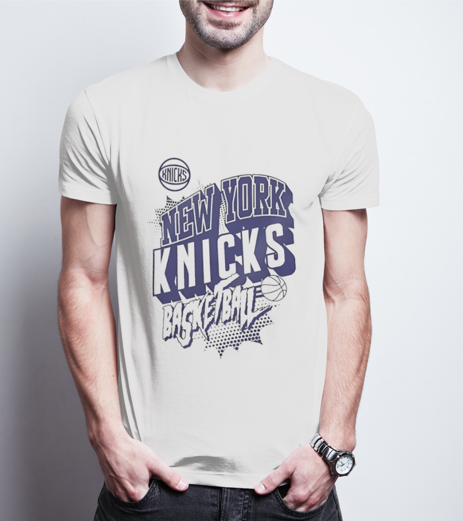New York Knicks NBA Basketball Team Official Merchandise T-Shirt