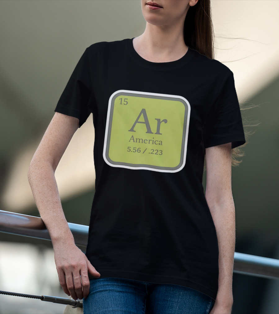 15 Ar America 5.56 .223 Ammo Element T-Shirt