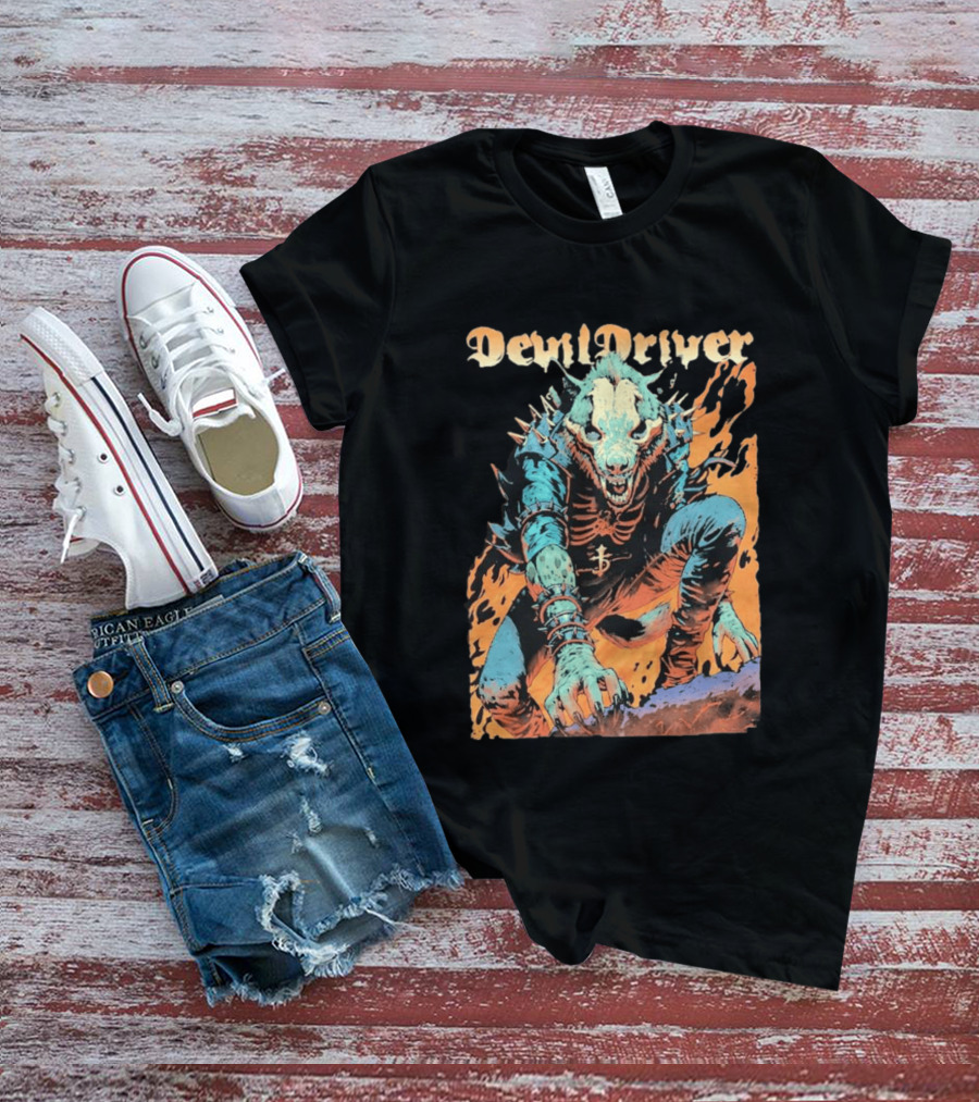 DevilDriver Fire Hyena Strike And Kill T-Shirt