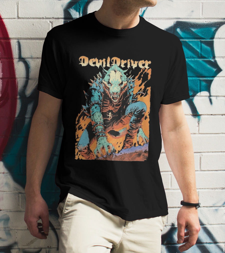 DevilDriver Fire Hyena Strike And Kill T-Shirt