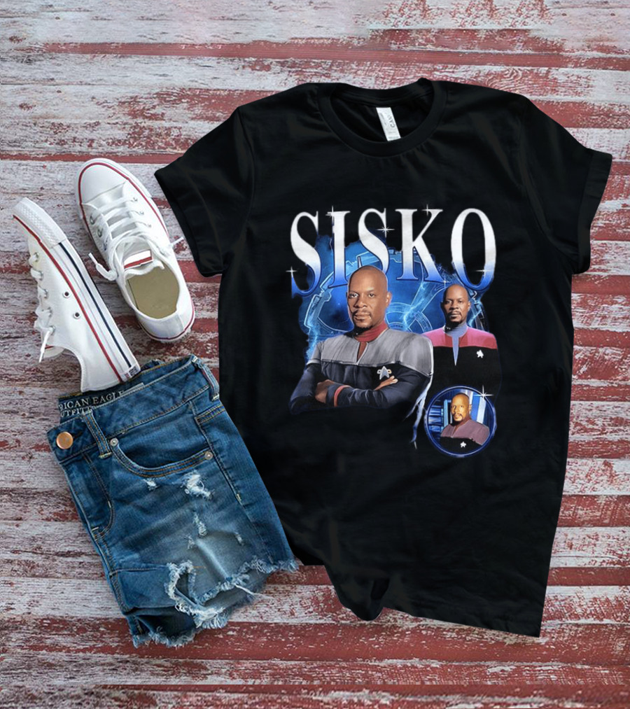 Sisko Avery Brooks Starfleet Captain Sci Fi T-Shirt