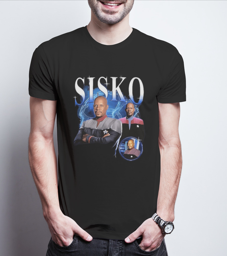 Sisko Avery Brooks Starfleet Captain Sci Fi T-Shirt