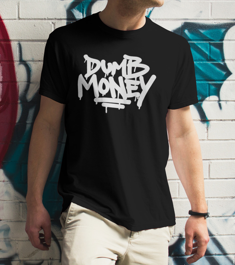 Dumb Money Graffiti Drip T-Shirt