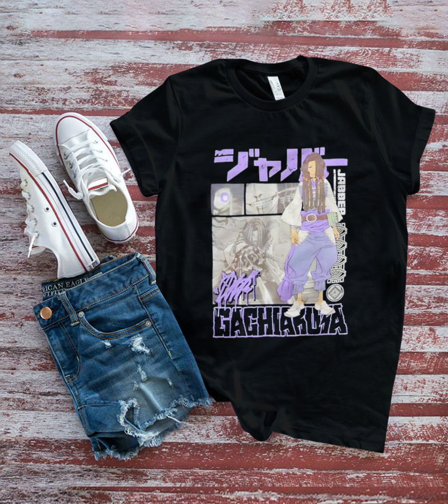 Gachiakuta Jabber Manga Character Panels And Styling T-Shirt