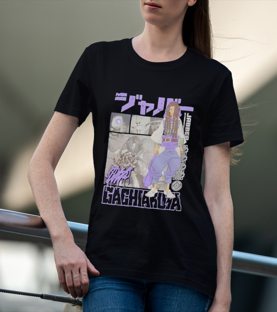 Gachiakuta Jabber Manga Character Panels And Styling T-Shirt