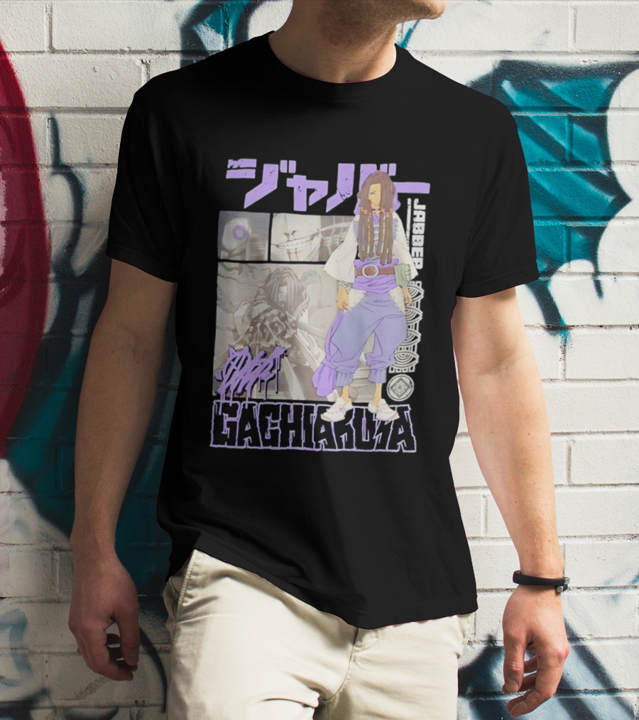 Gachiakuta Jabber Manga Character Panels And Styling T-Shirt
