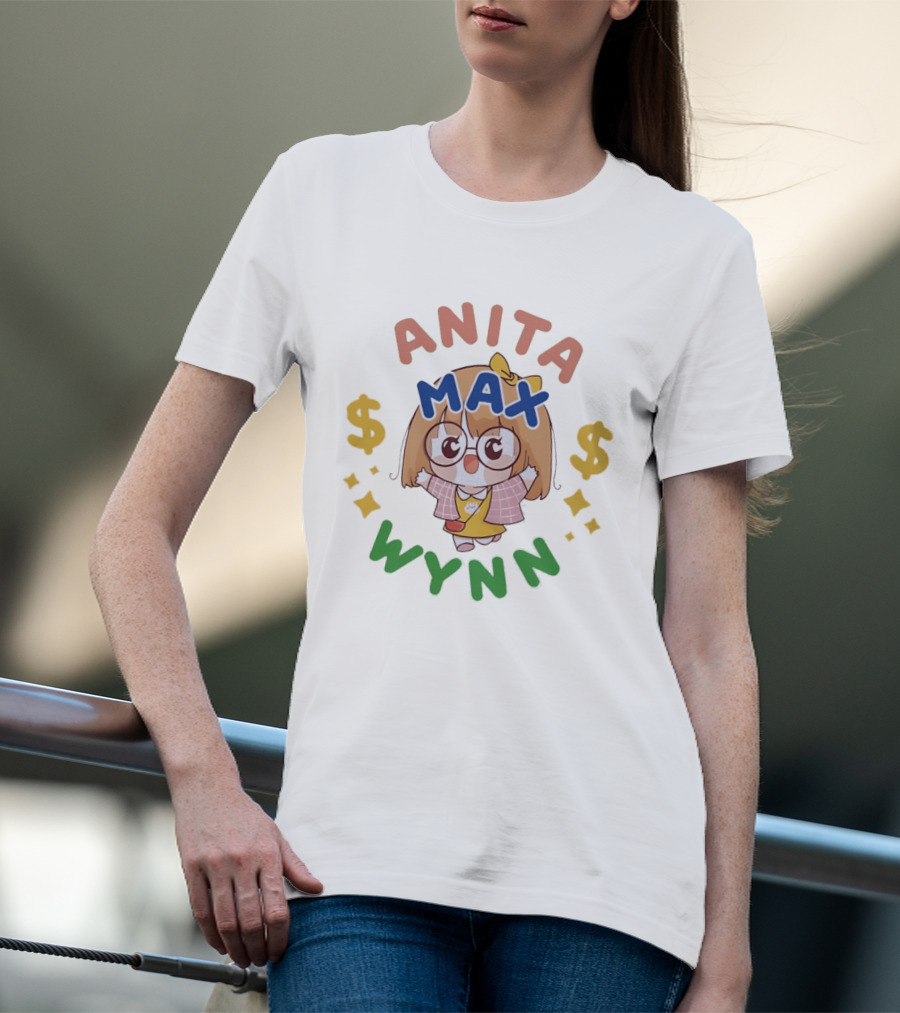 Anita Max Wynn Anime Character Cute Kawaii Glasses Outfit T-Shirt