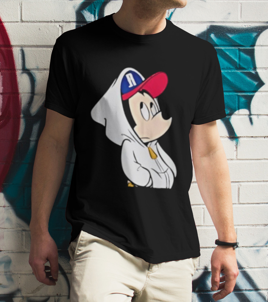 Reno Aces Mickey Mouse Baseball Cap T-Shirt