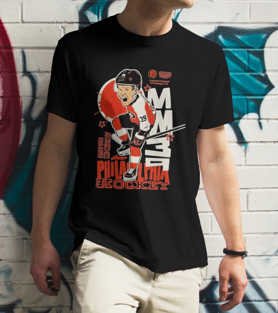 Matvei Michkov 39 Philadelphia Hockey Player MM 39 T-Shirt