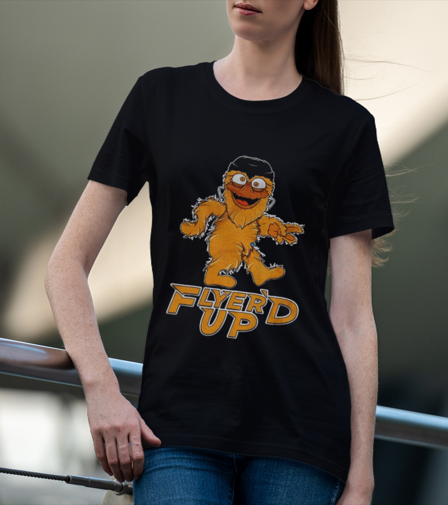 Gritty Flyer'd Up Philadelphia Flyers Hockey 2026 T-Shirt