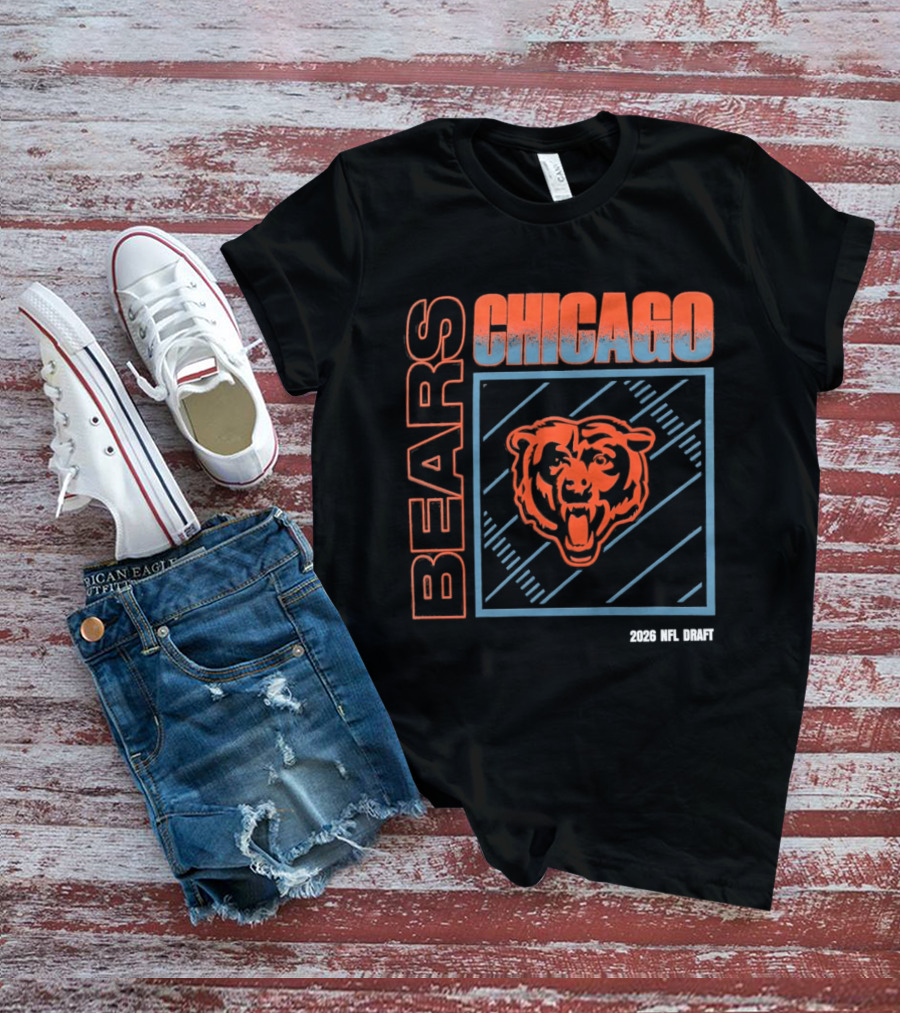 Chicago Bears 2026 NFL Draft T-Shirt