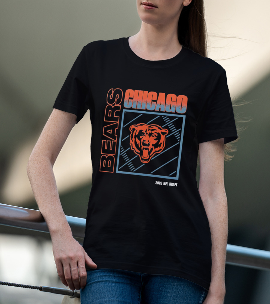 Chicago Bears 2026 NFL Draft T-Shirt