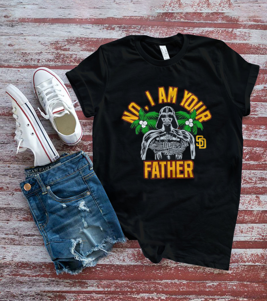 San Diego Padres Darth Vader No I Am Your Father Tropical T-Shirt