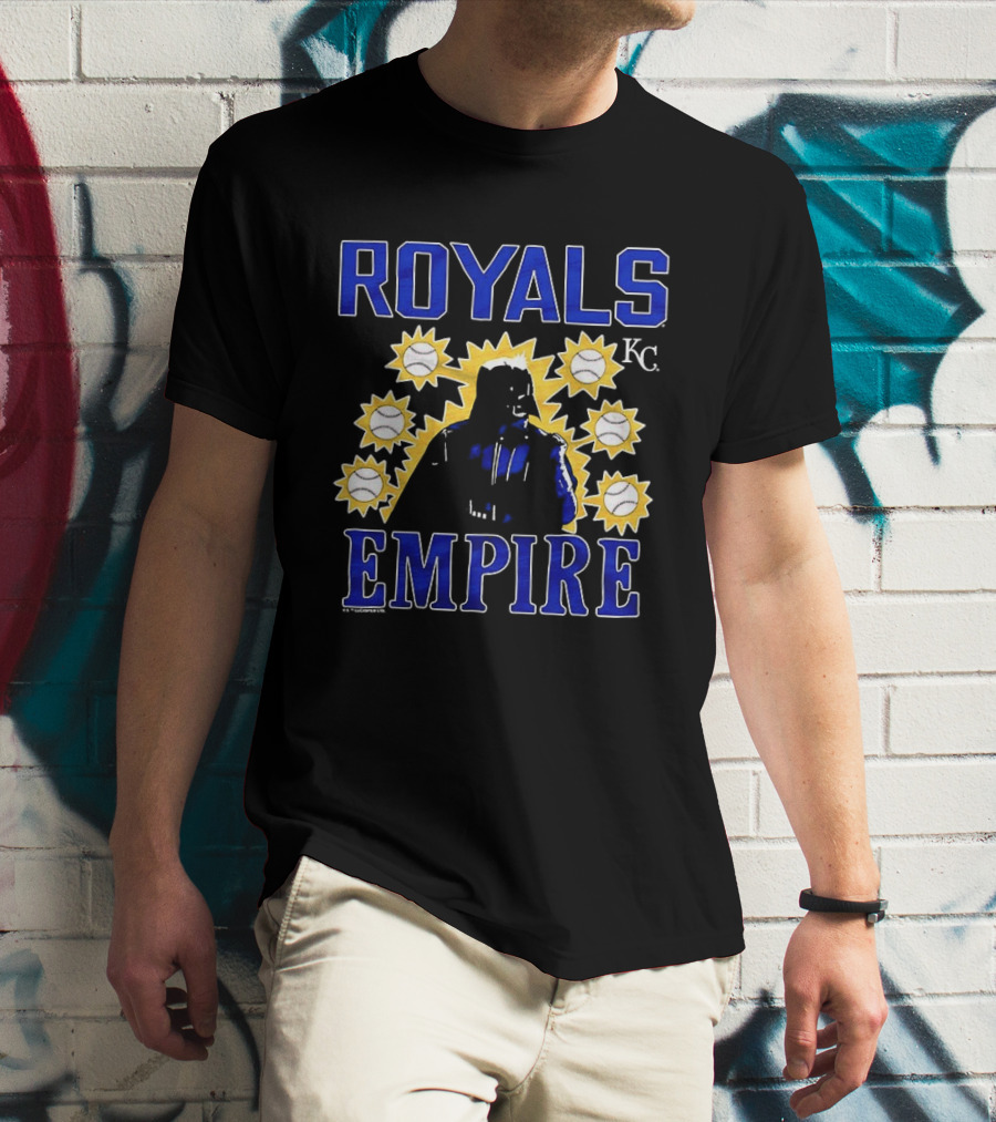 Kansas City Royals Empire Dark Side Star Wars KC T-Shirt