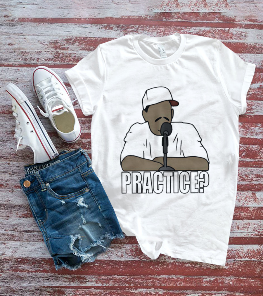 Allen Iverson Practice Meme Question T-Shirt