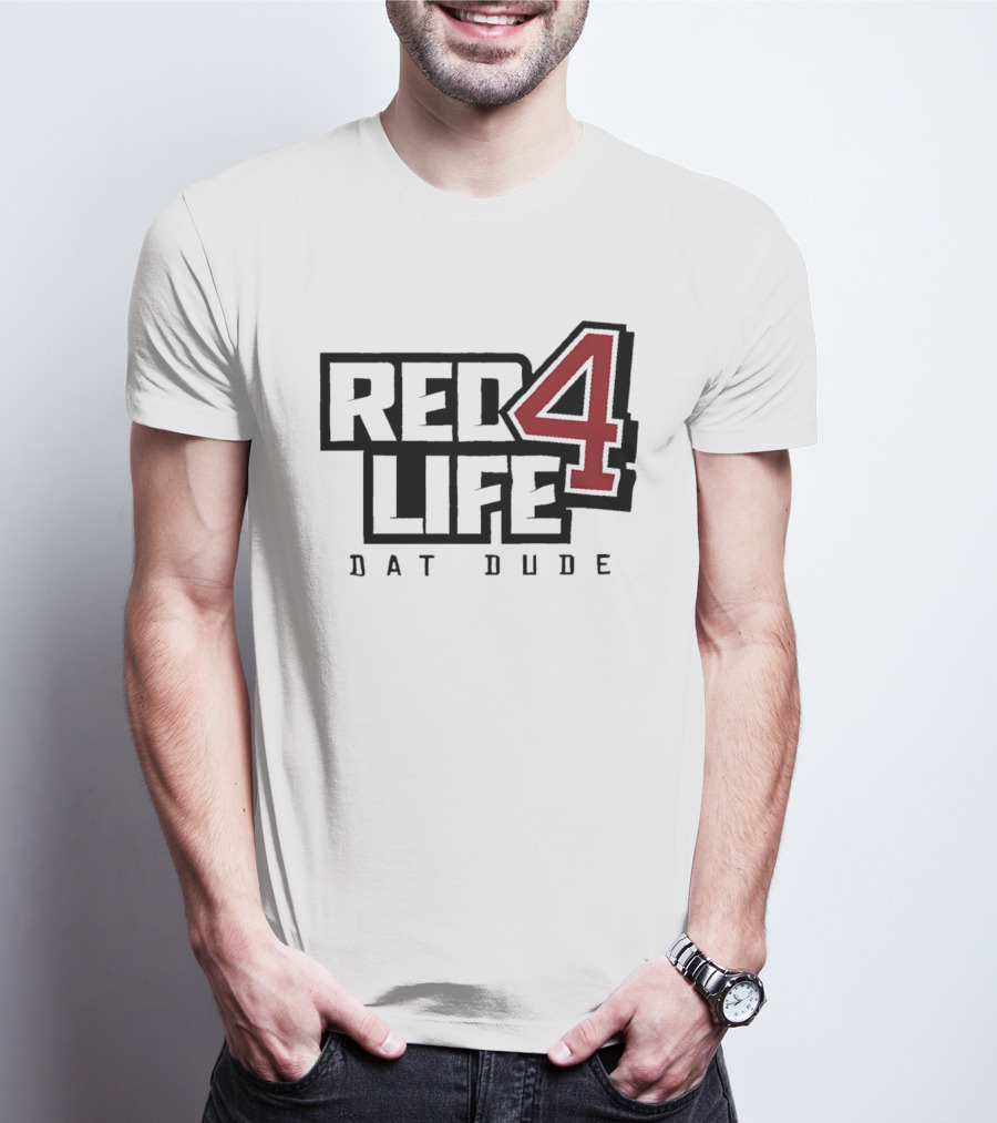 Brandon Phillips Red 4 Life Dat Dude T-Shirt