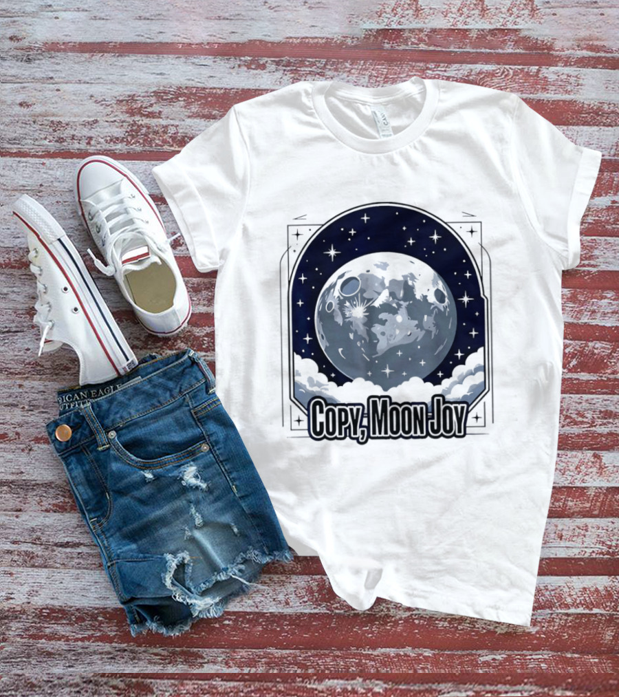 Copy Moon Joy Lunar Moon Celestial Artistry T-Shirt