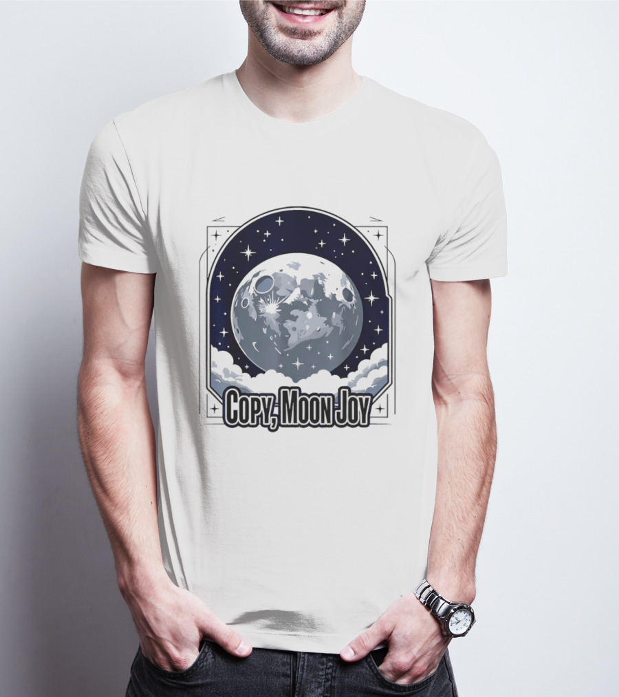 Copy Moon Joy Lunar Moon Celestial Artistry T-Shirt