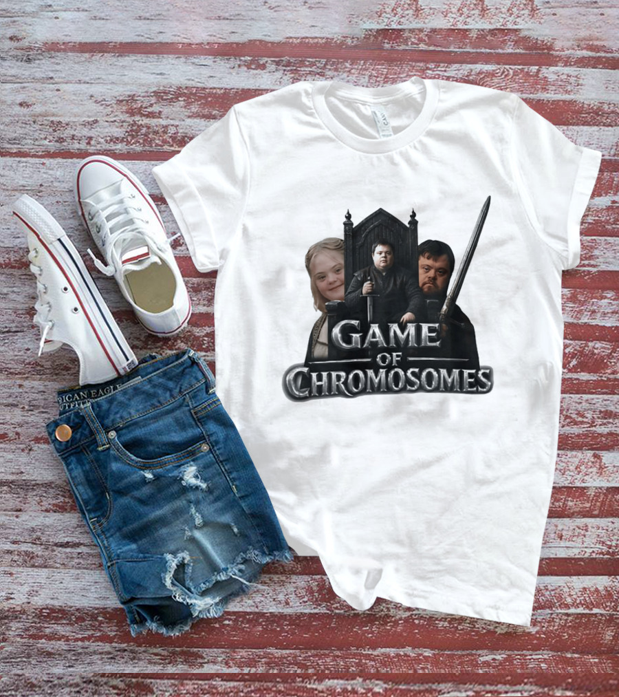 Game Of Chromosomes Down Syndrome Awareness Thrones T-Shirt