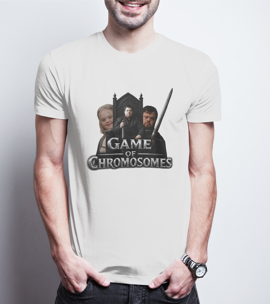 Game Of Chromosomes Down Syndrome Awareness Thrones T-Shirt