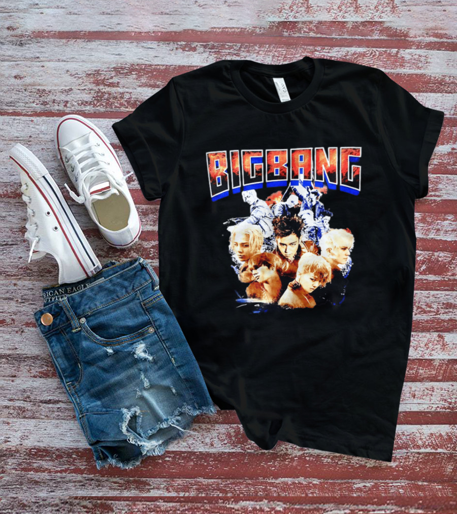 BIGBANG Korean Idols Iconic Group Members T-Shirt